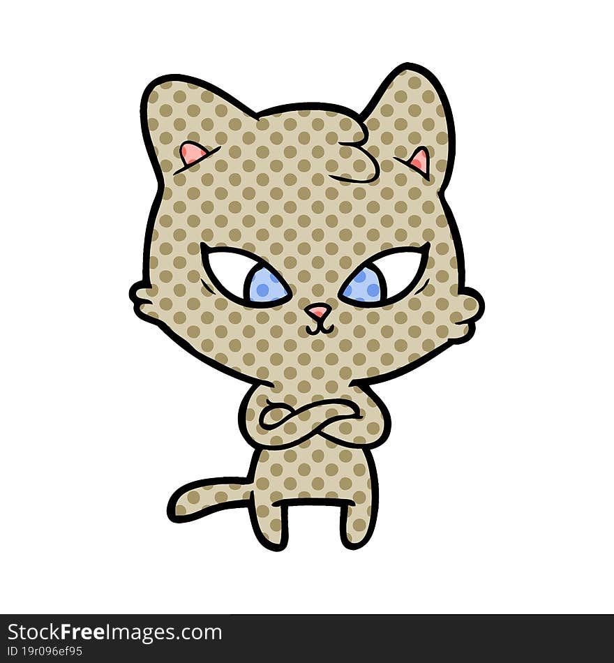 cute cartoon cat. cute cartoon cat