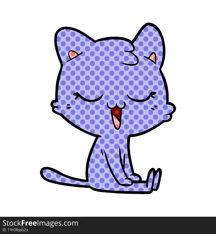 cartoon cat. cartoon cat