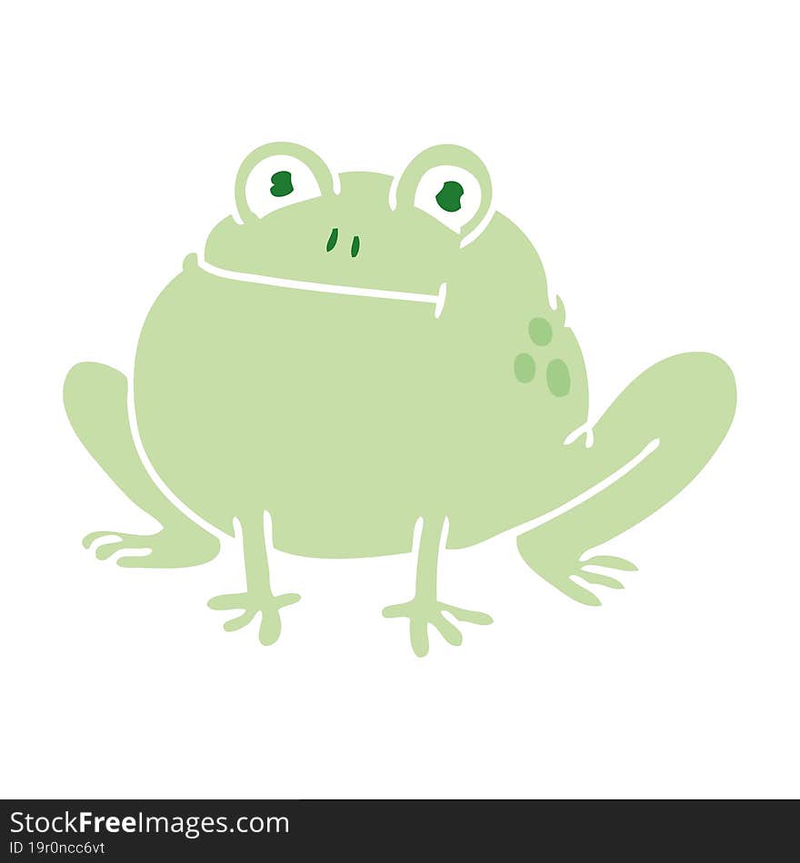 hand drawn quirky cartoon frog. hand drawn quirky cartoon frog