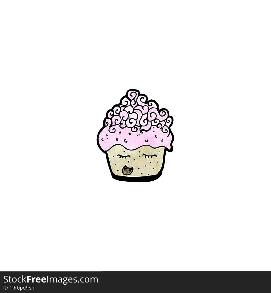 cupcake cartoon character