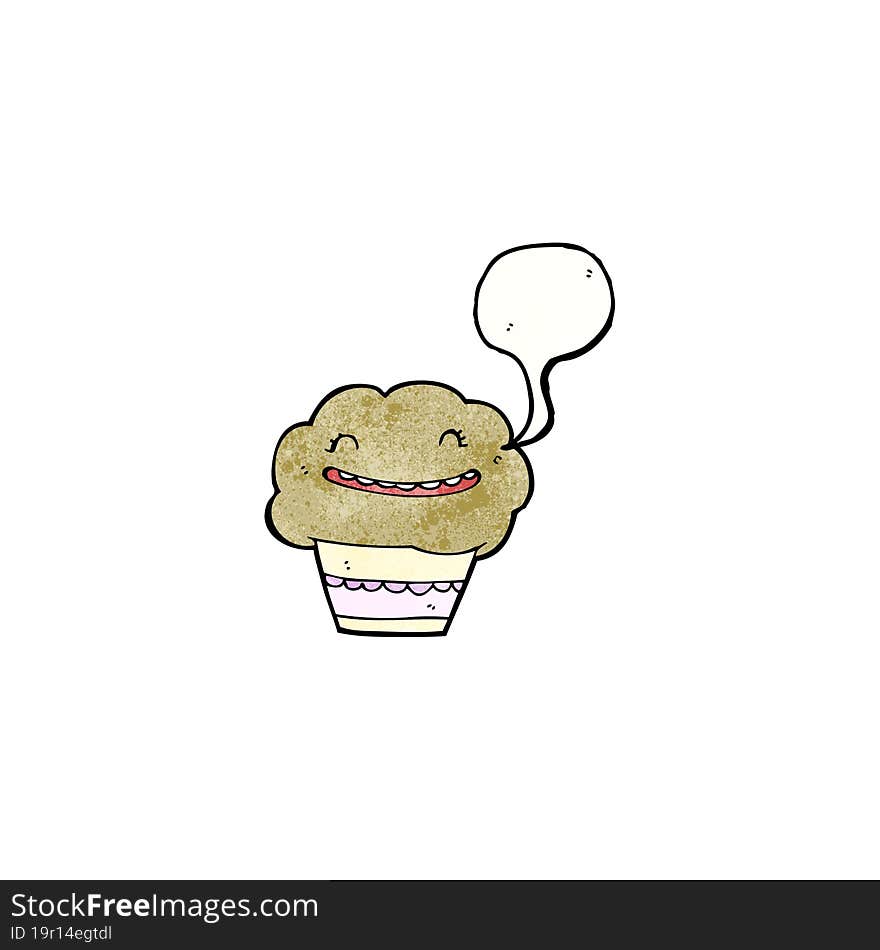 Cartoon Muffin