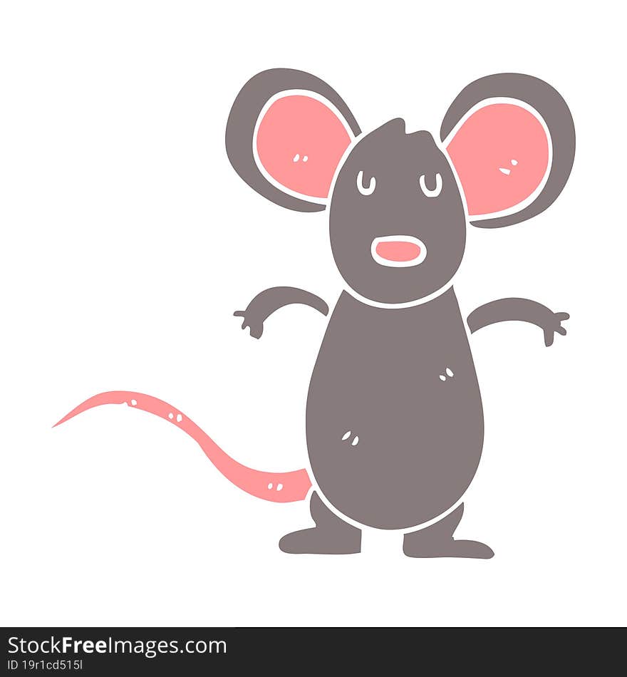 Cartoon Doodle Mouse Rat