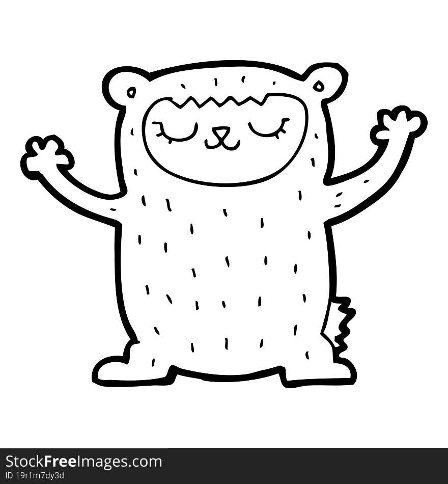 cute cartoon bear