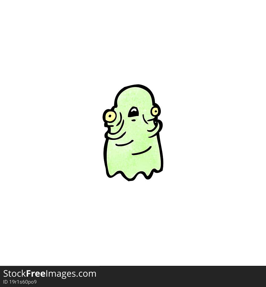 cartoon ghost