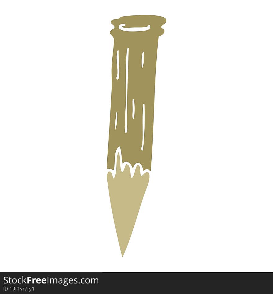 Cartoon Doodle Wooden Stake