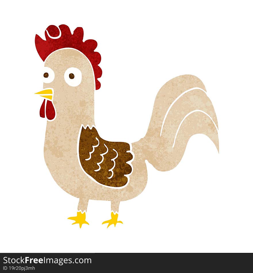 Cartoon Rooster