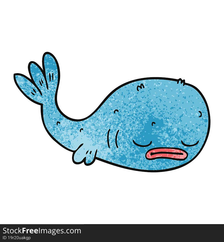 cartoon doodle of a fish