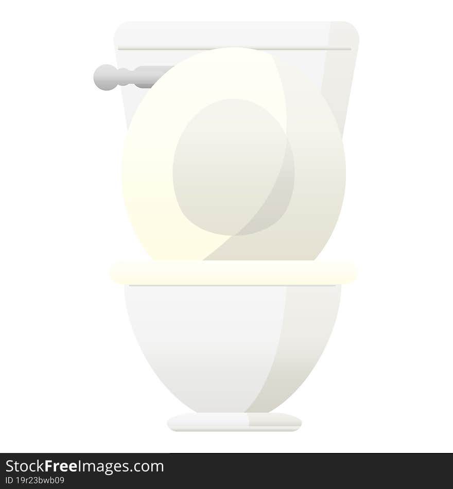 open toilet graphic icon