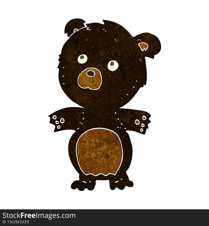 Cartoon Funny Teddy Bear