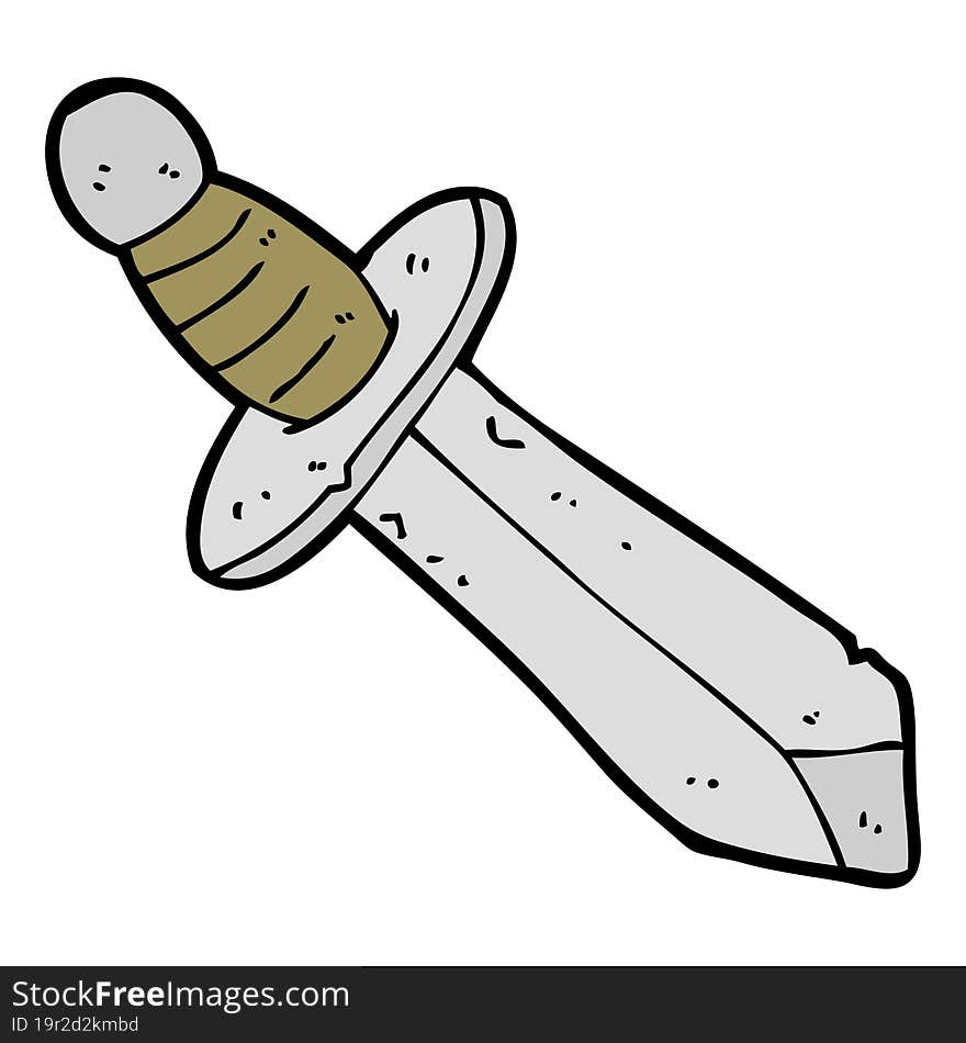 cartoon sword