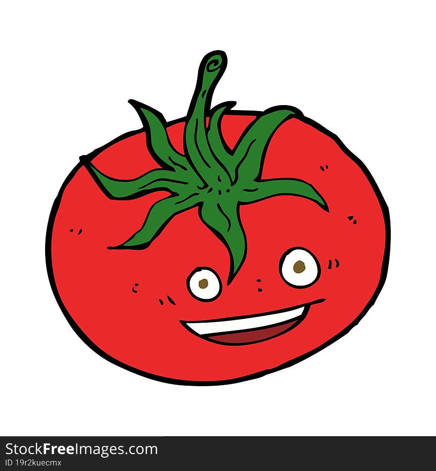 Cartoon Tomato