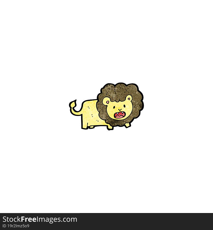 Cartoon Lion