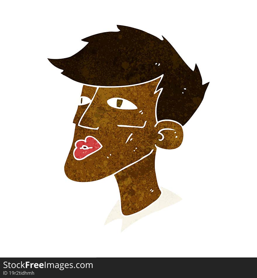 Cartoon Male Model Guy