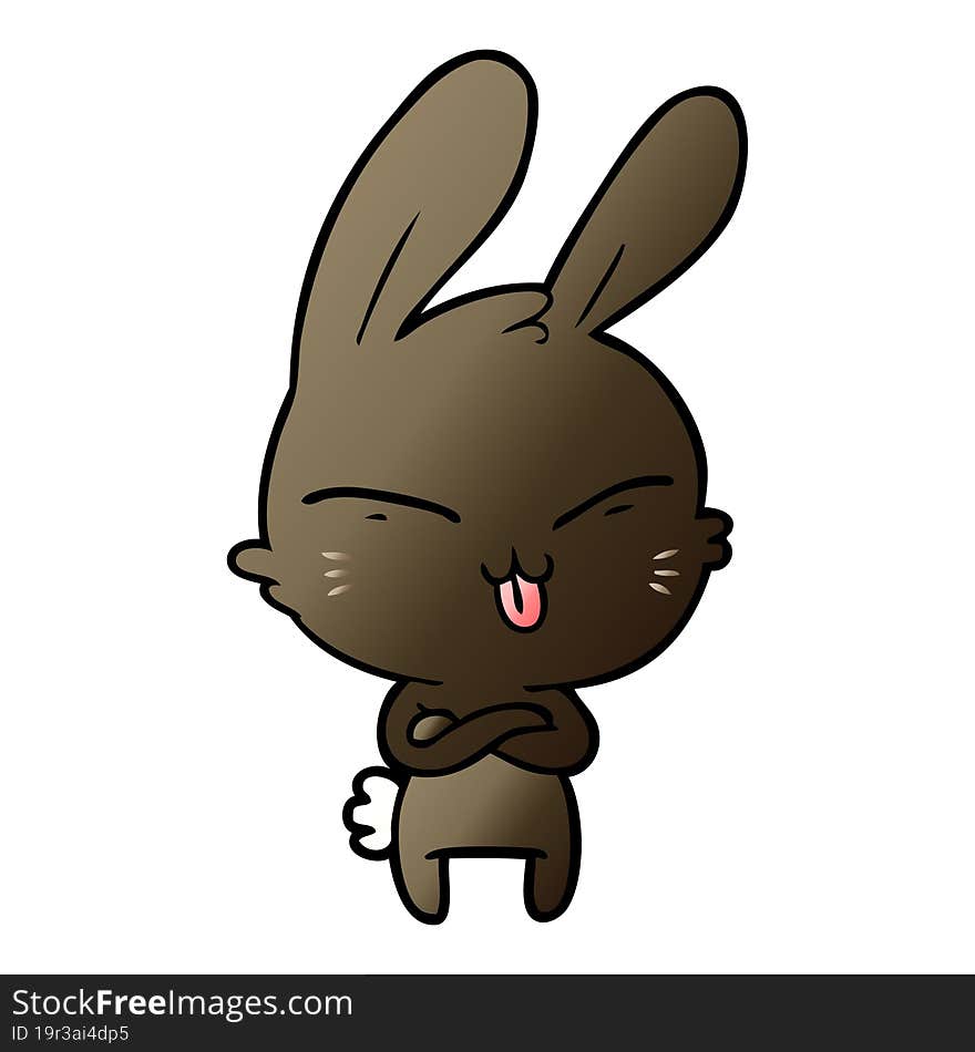 cute cartoon rabbit. cute cartoon rabbit