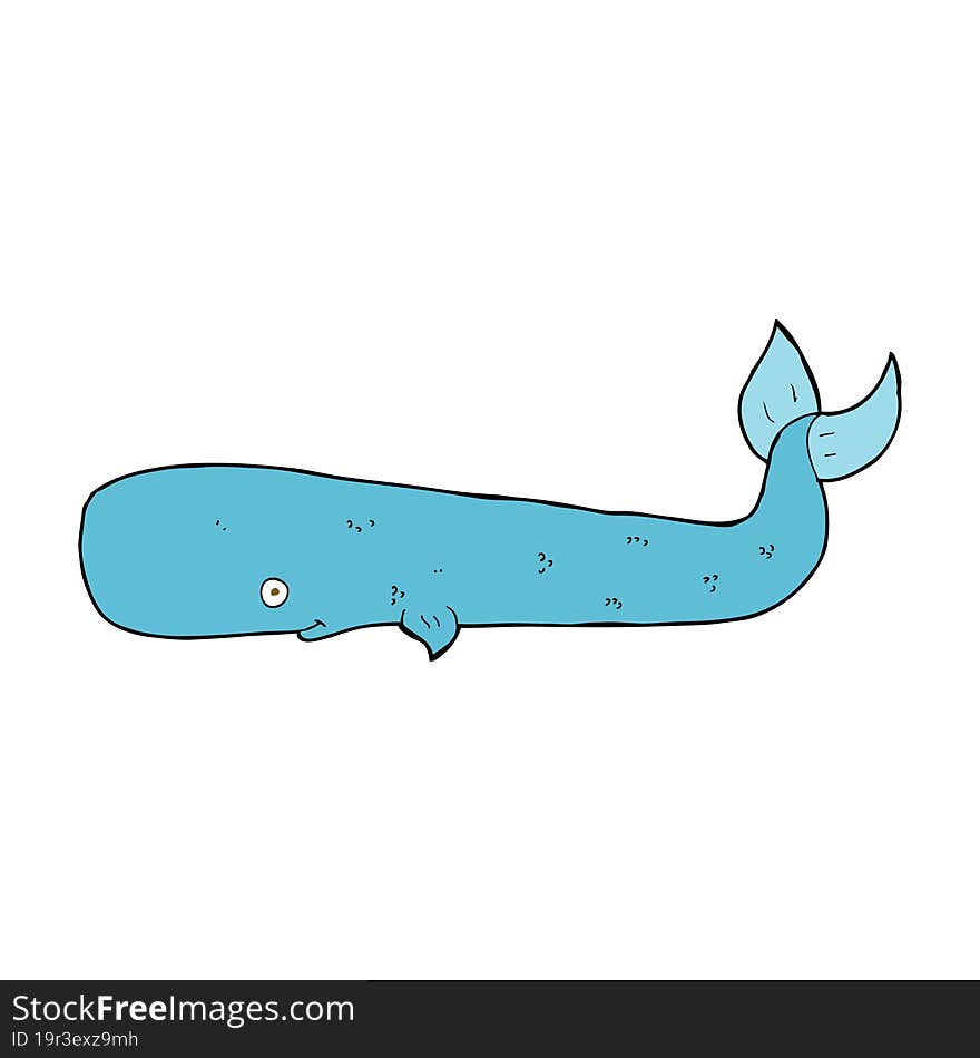 cartoon whale