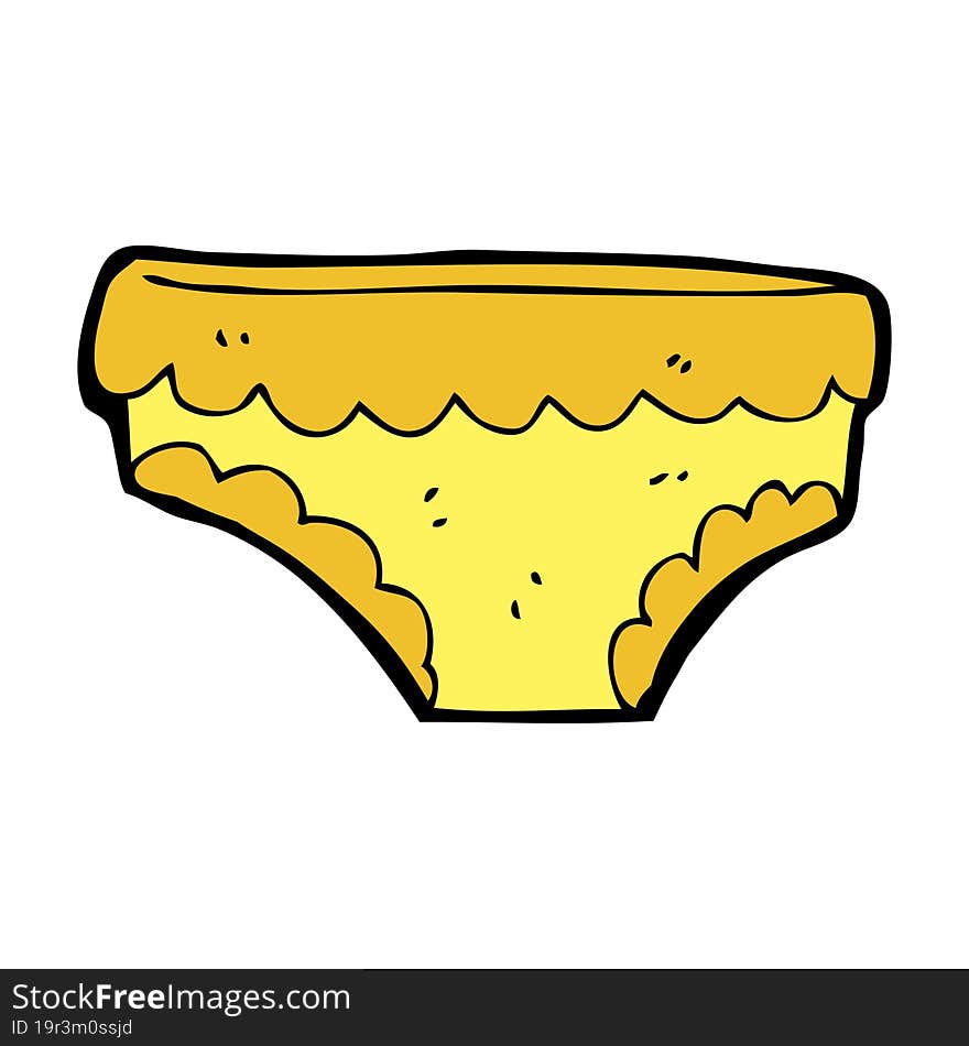 cartoon underpants