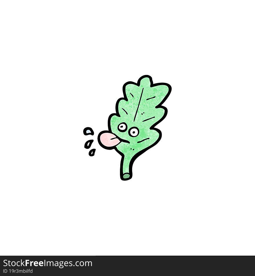 cartoon leaf