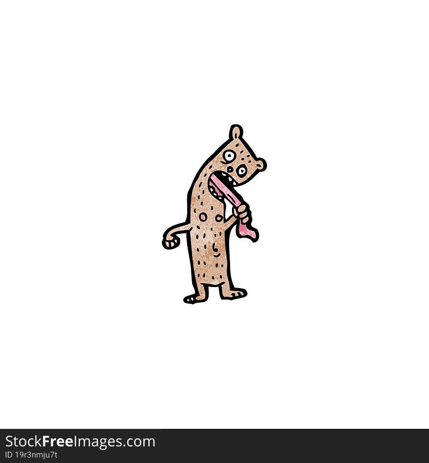 Funny Cartoon Bear