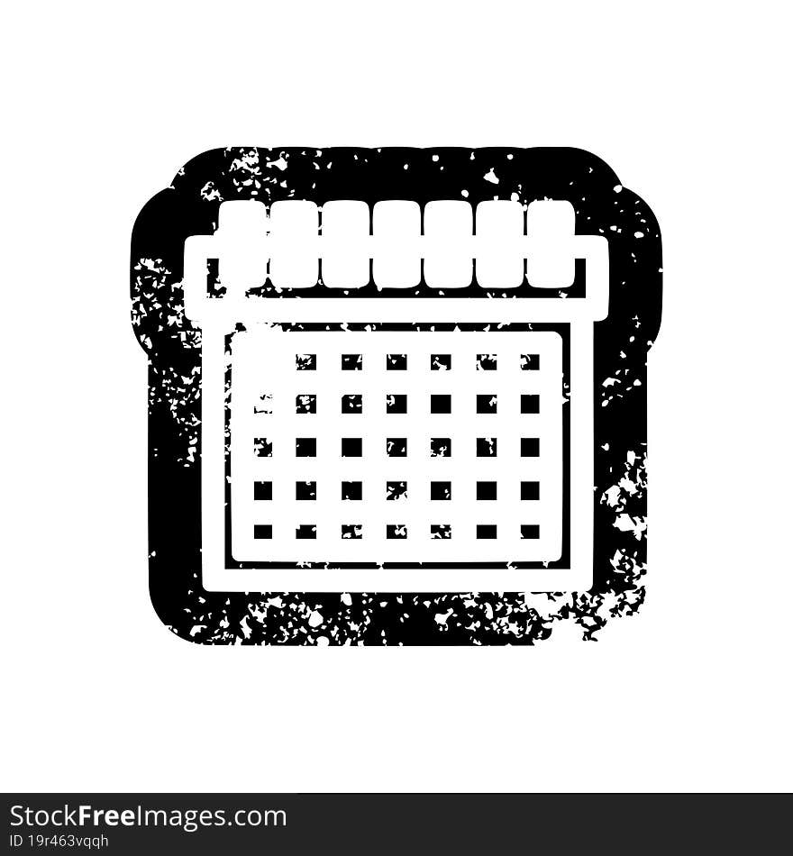 Monthly Calendar Icon