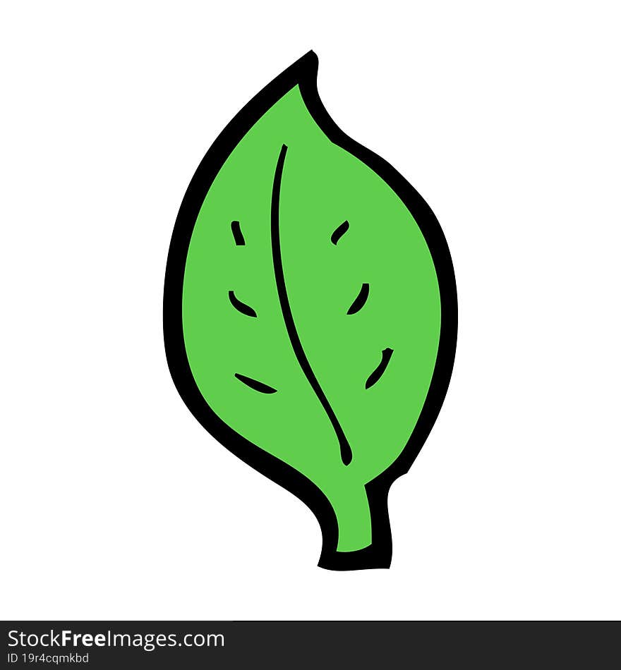 Cartoon Leaf