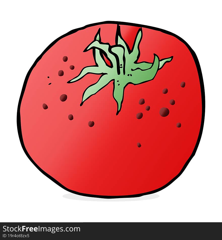 cartoon tomato