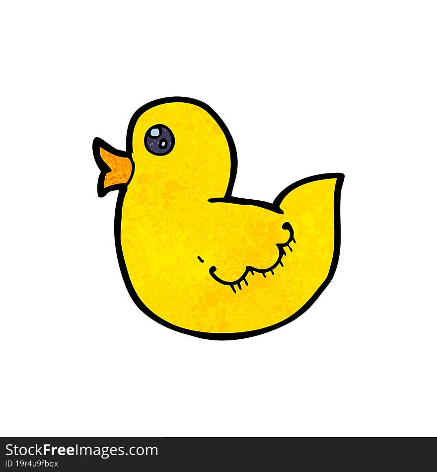 cartoon rubber duck