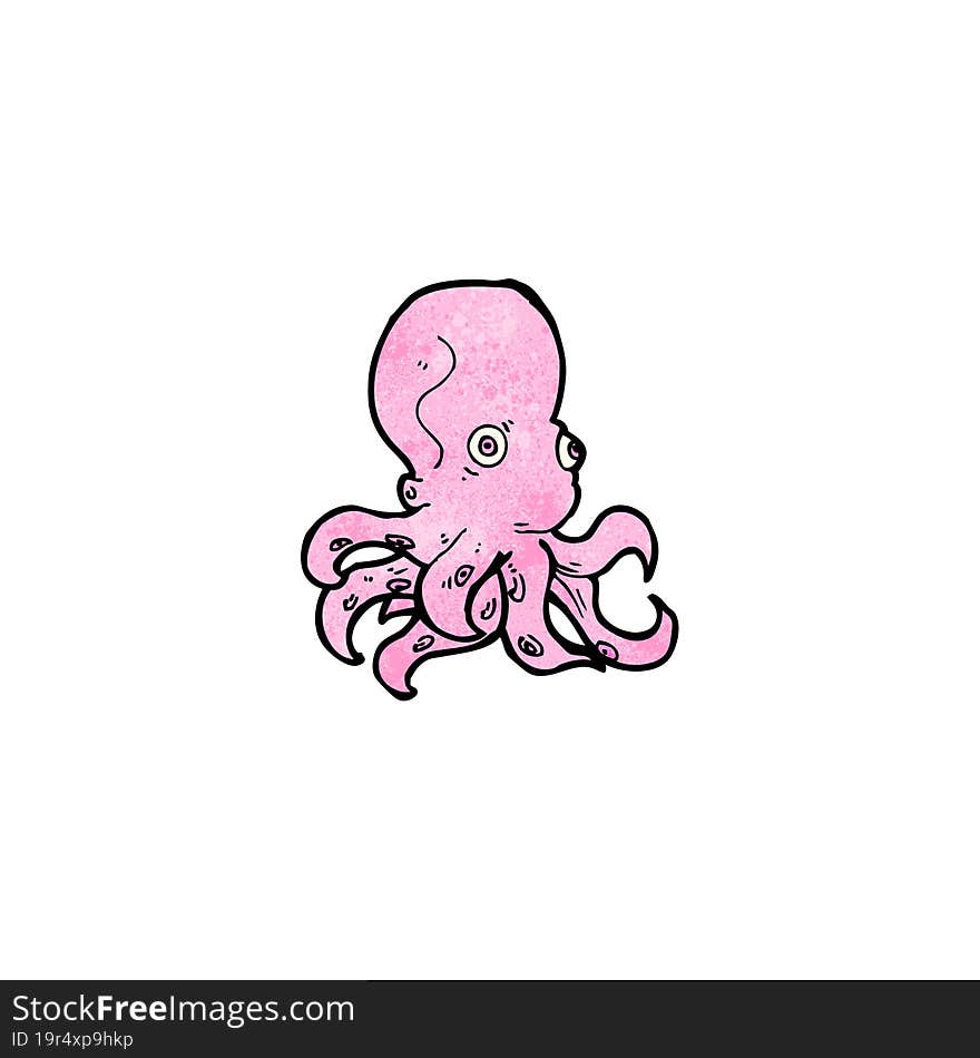 cartoon octopus