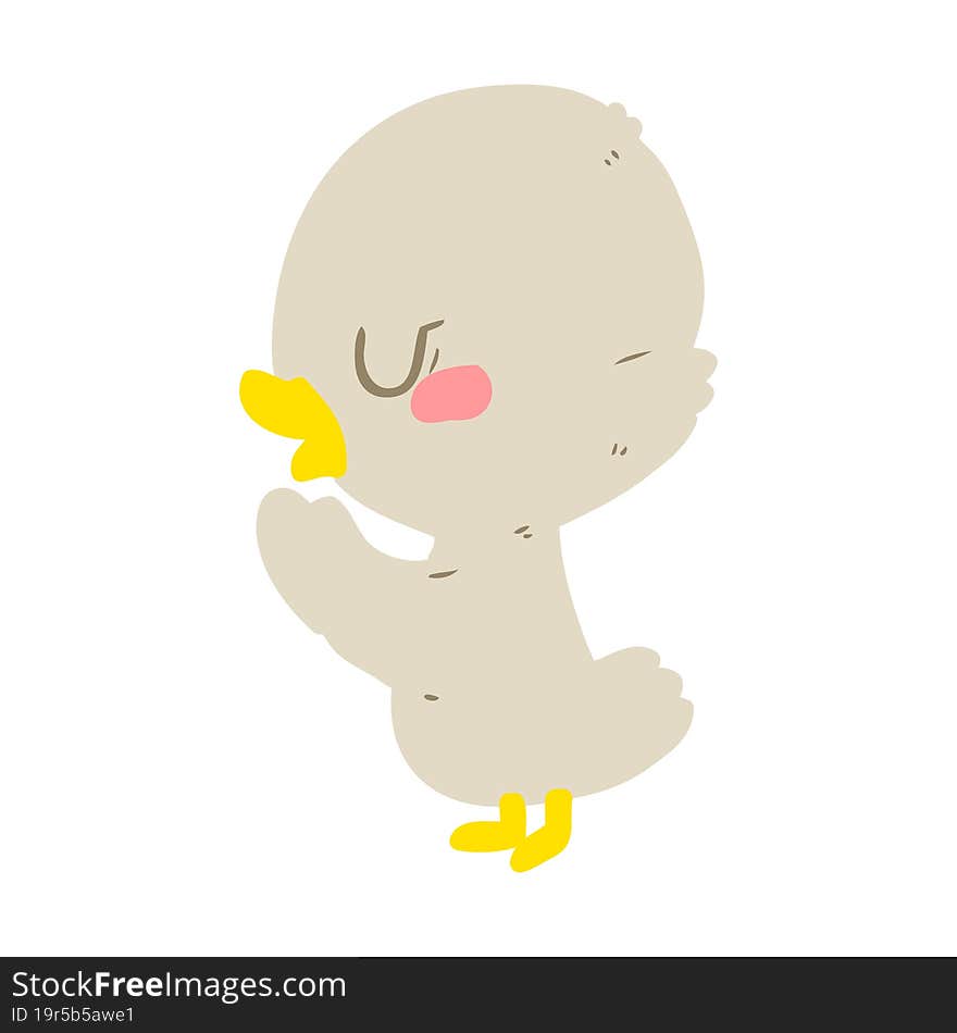 cartoon duckling