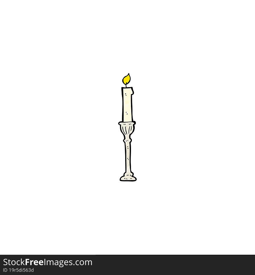 Cartoon Candlestick