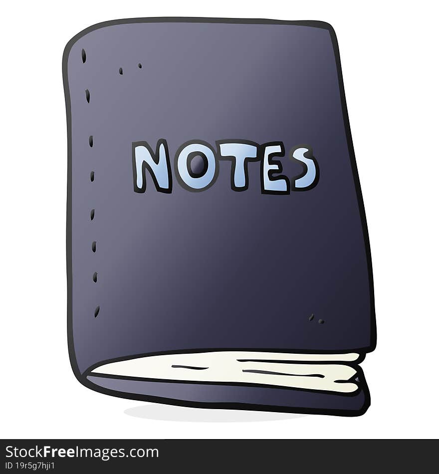 Cartoon Note Book