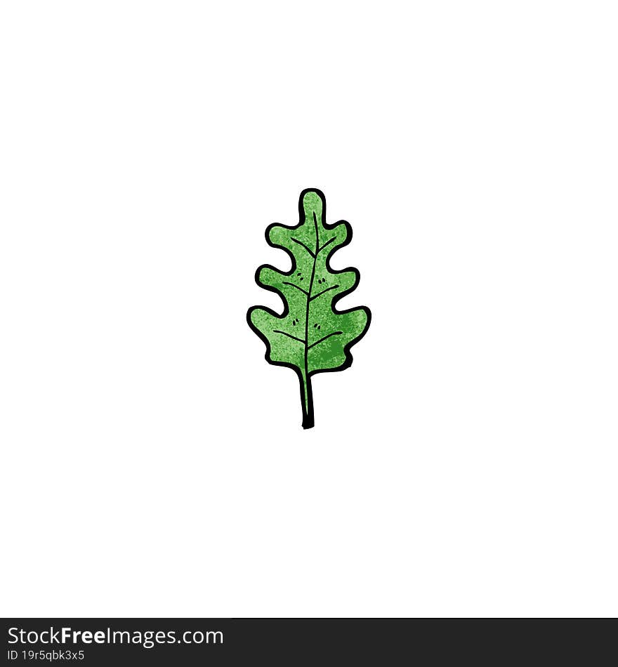 cartoon leaf