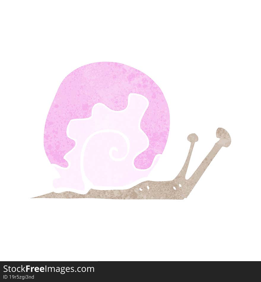 cartoon snail