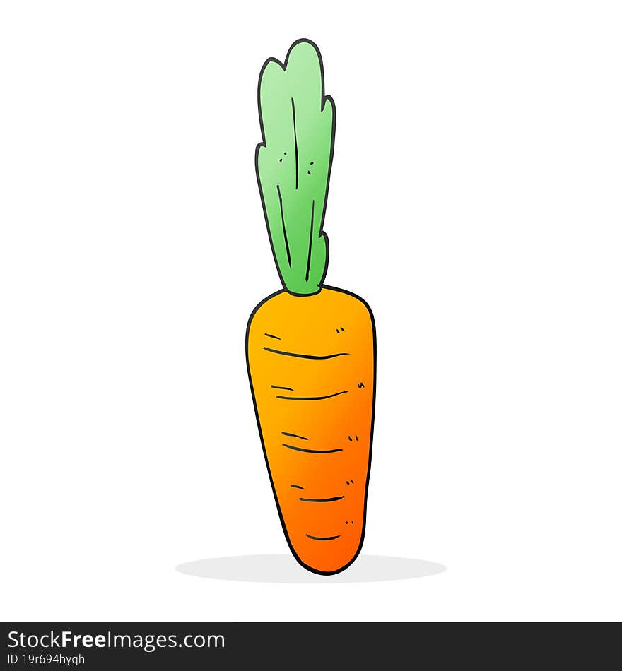 cartoon carrot