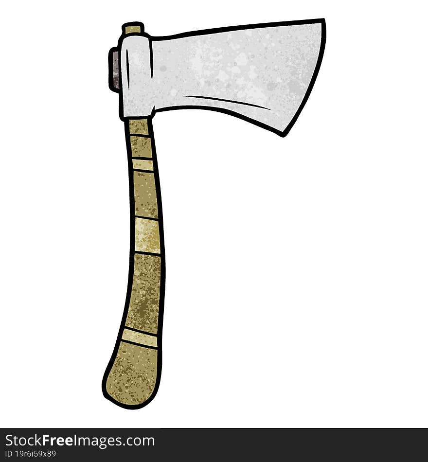 cartoon viking axe. cartoon viking axe