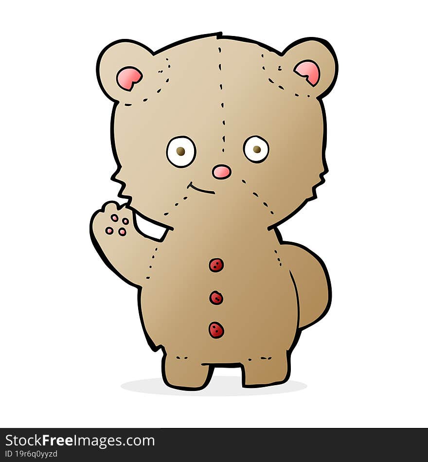 cartoon teddy bear