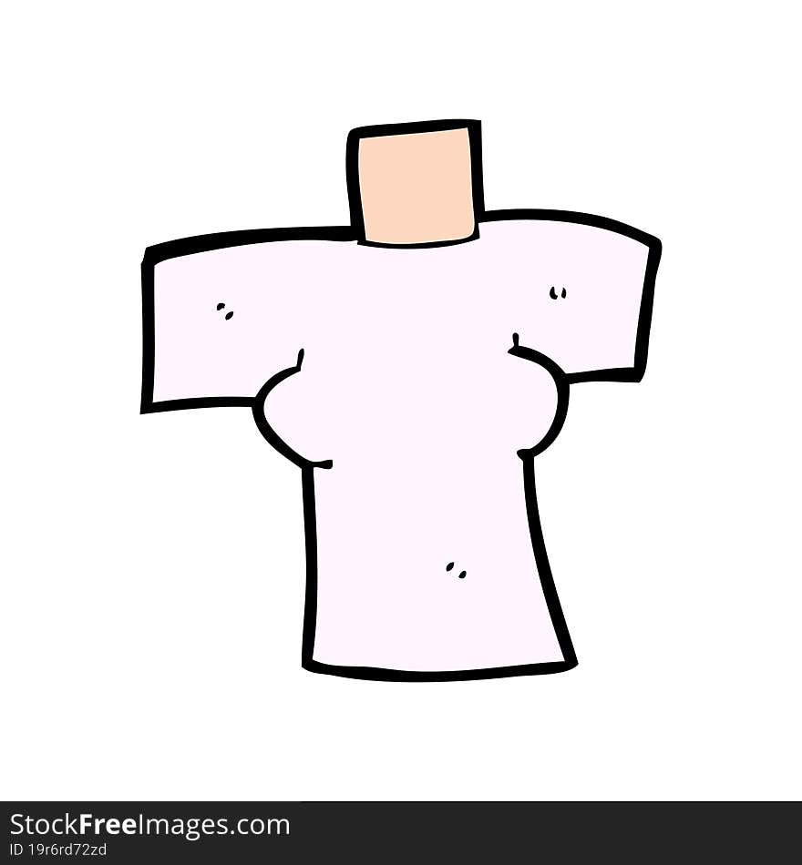 Cartoon Female Body