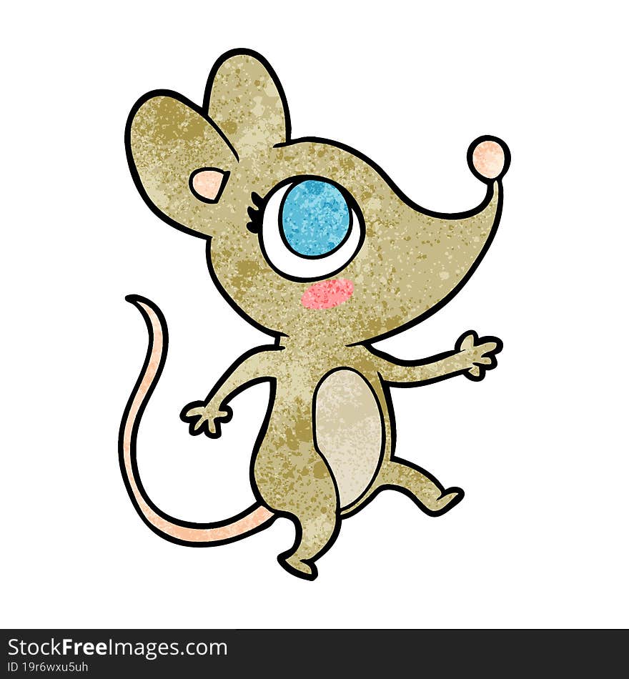 cute cartoon mouse. cute cartoon mouse