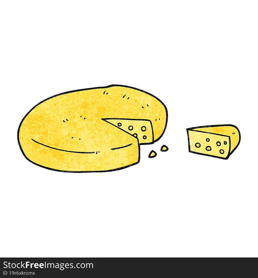 textured cartoon cheese