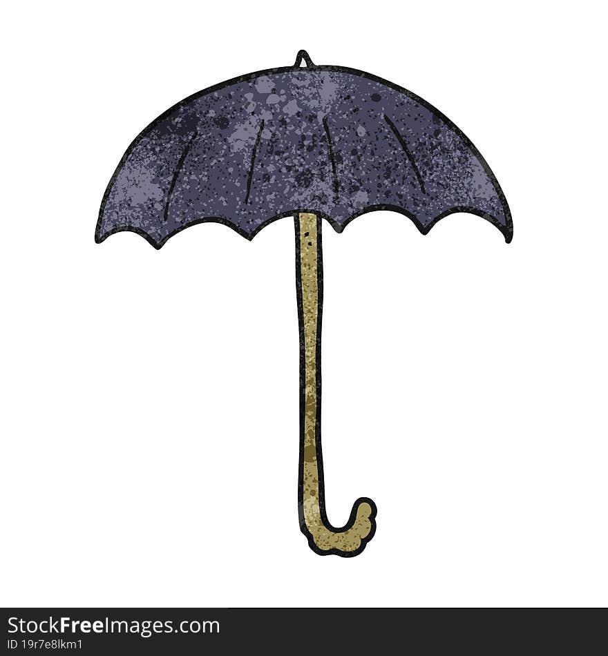 textured cartoon umbrella