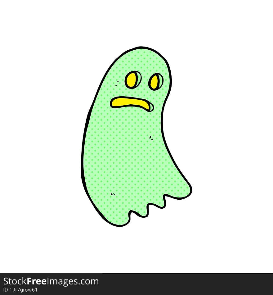 cartoon ghost