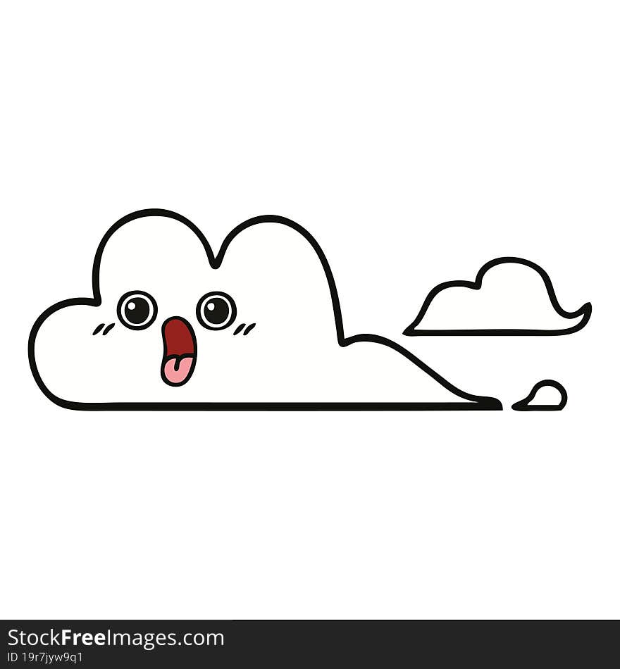 cute cartoon clouds