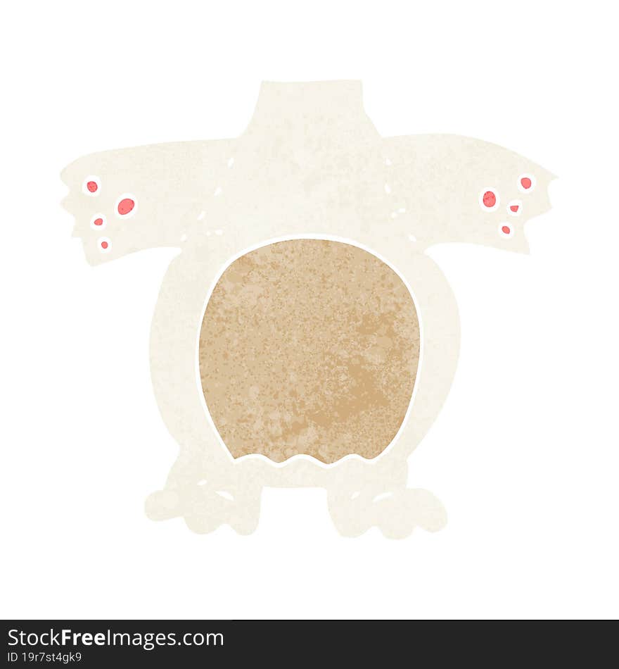 cartoon polar bear body (mix and match cartoons or add own photos