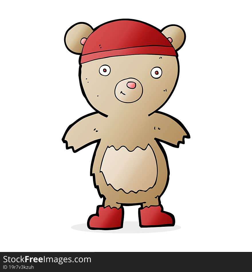 cartoon teddy bear