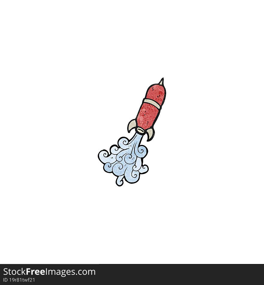 water rocket cartoon