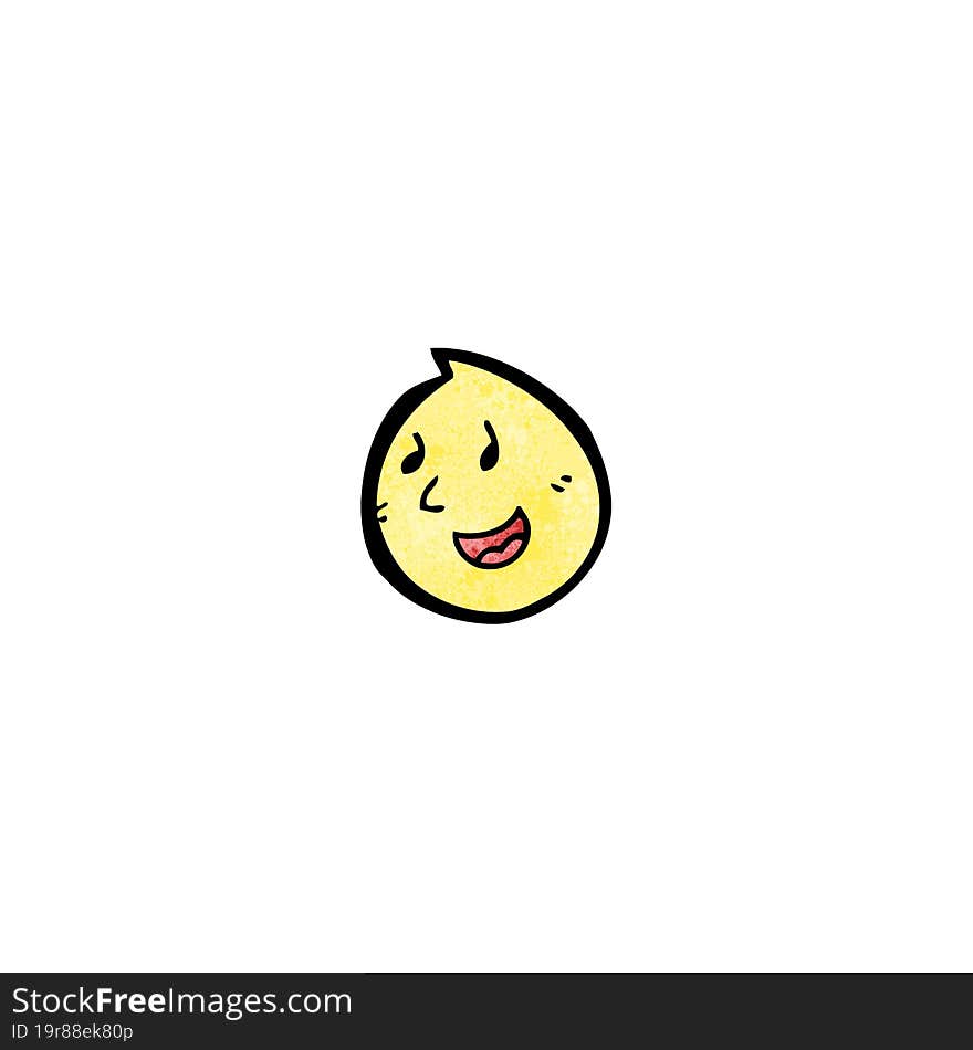 cartoon face symbol