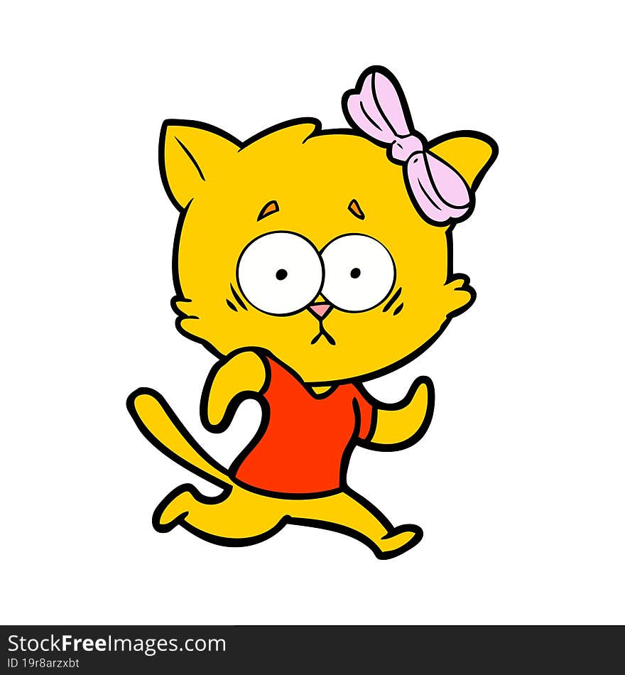 cartoon cat. cartoon cat