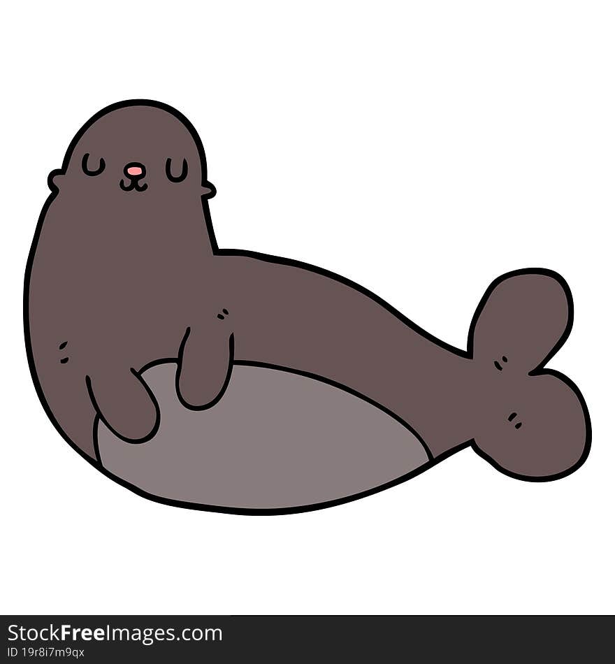 cartoon seal