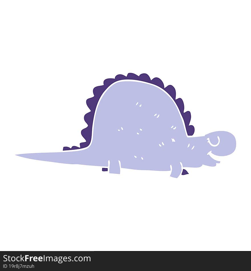 Cartoon Doodle Prehistoric Dinosaur