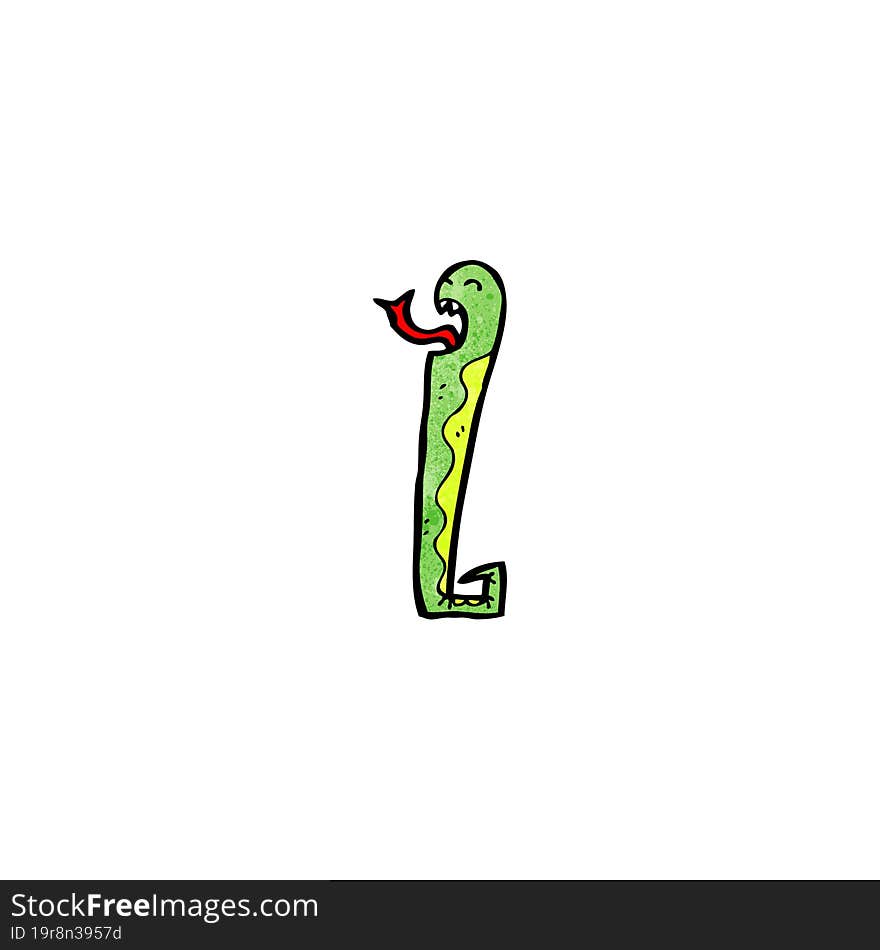 cartoon snake