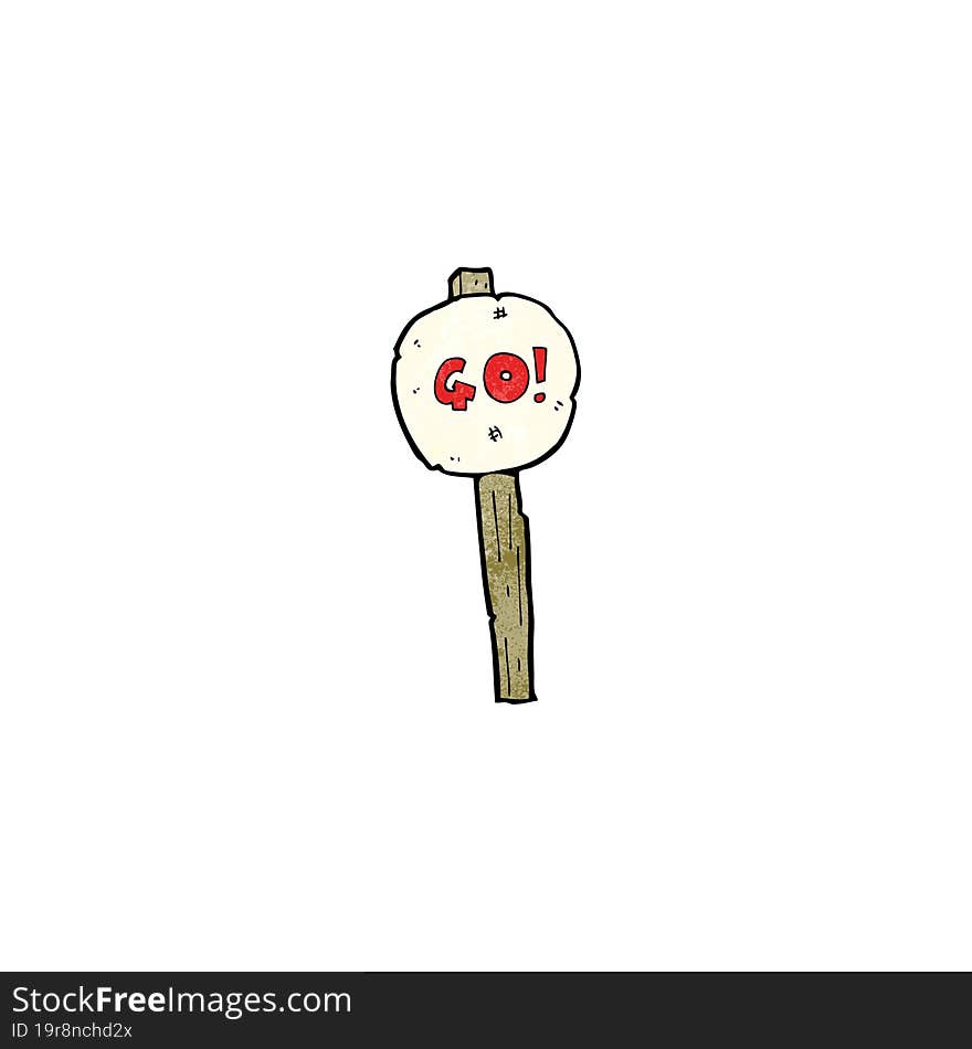 cartoon go symbol